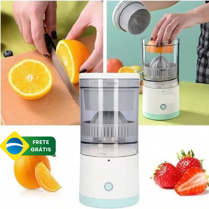 Mini Espremedor Portátil Automático Elétrico de Frutas ByCasa