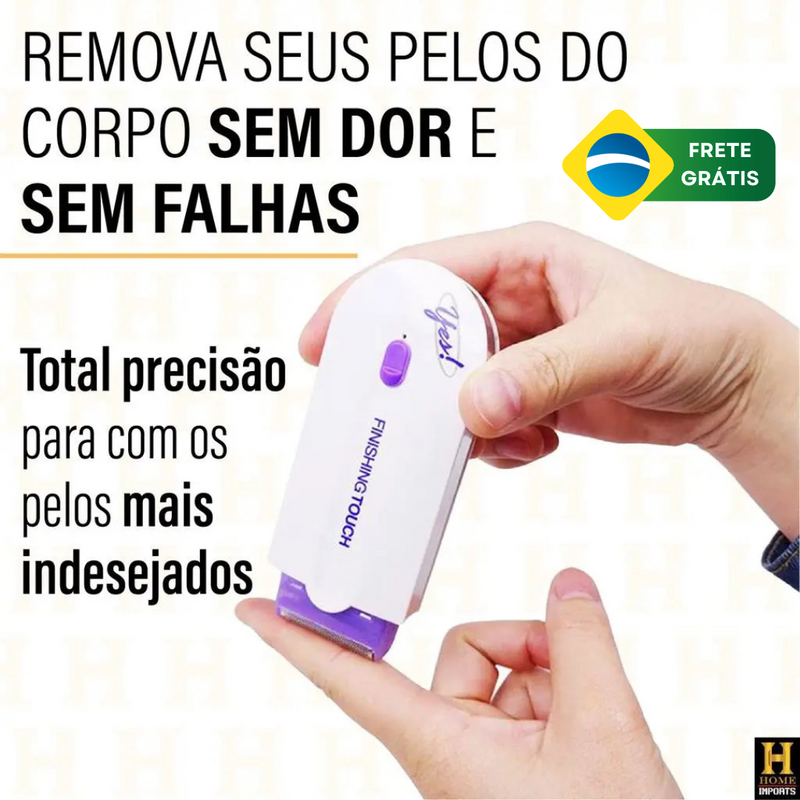 Depilador Feminino Elétrico sem fio, recarregável ByCasa