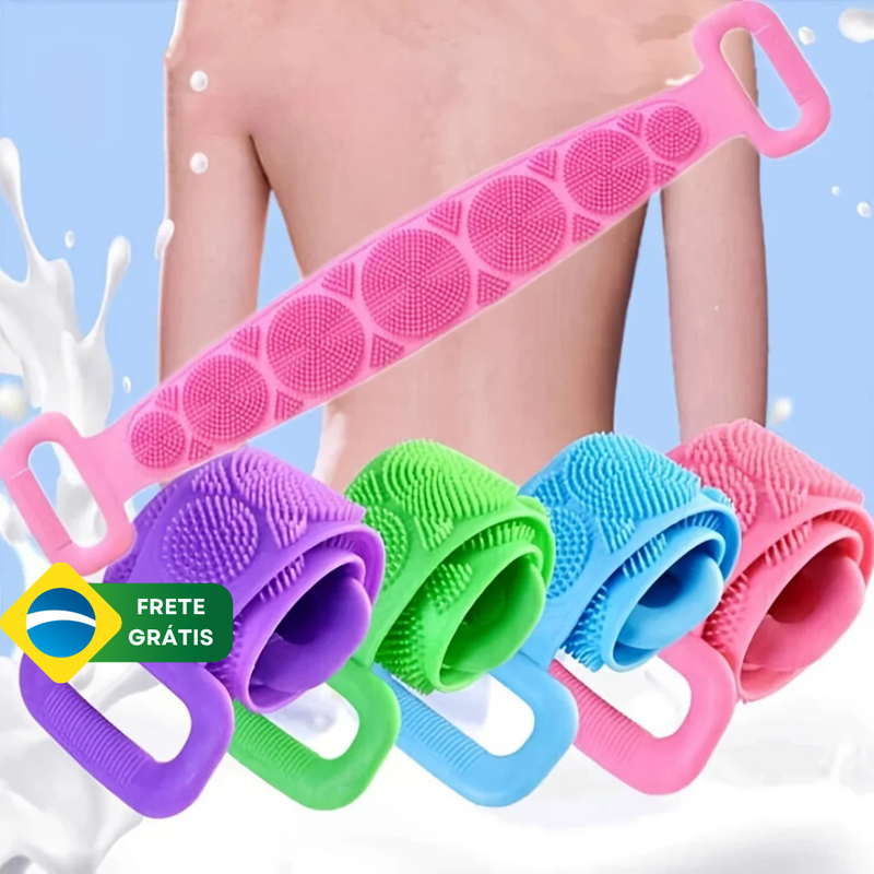 Esponja de Silicone Massageadora e Esfoliante para banho ByCasa