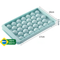 Molde de Silicone para fazer Gelo Bolinha ByCasa